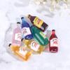 10 шт. 1/12 кукольный домик, мини-бутылки для напитков, имитация бутылок для вина, модель куклы, гостиная, кухня, декор, куклы, аксессуары для бара, игрушки