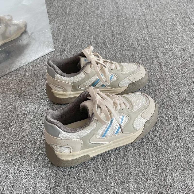 Кеды женские сетчатые дышащие повседневные женские модные новые весенне-летние универсальные на платформе белые туфли