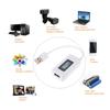 Миниатюрный креативный USB-тестер для телефонов с ЖК-экраном, портативный вольтметр-амперметр, детектор зарядных устройств для мобильных телефонов.