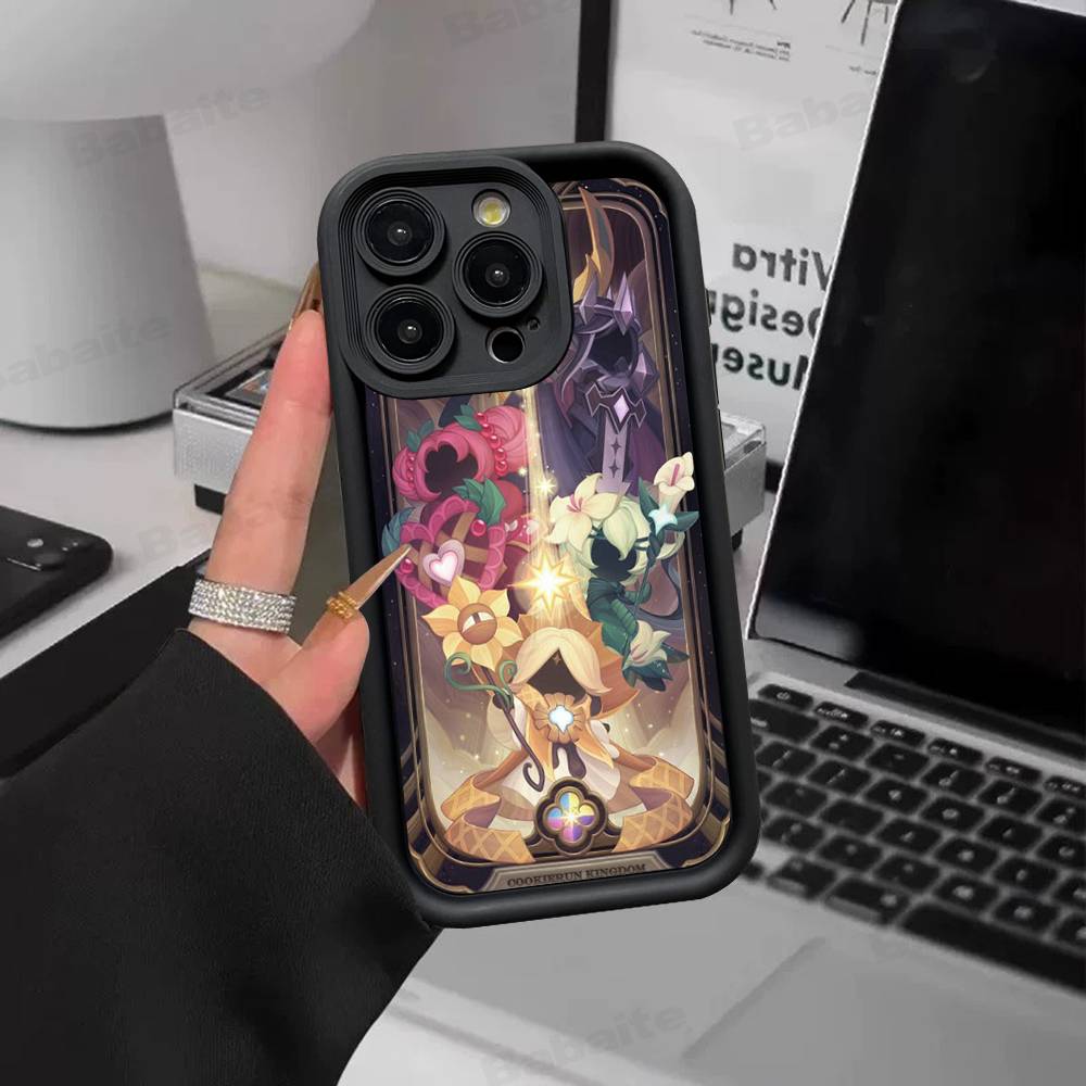 Чехол для телефона Cookie Run Kingdom для iPhone 16 15 14 Plus 13 12 11 17 Pro Max Pro Мягкий чехол