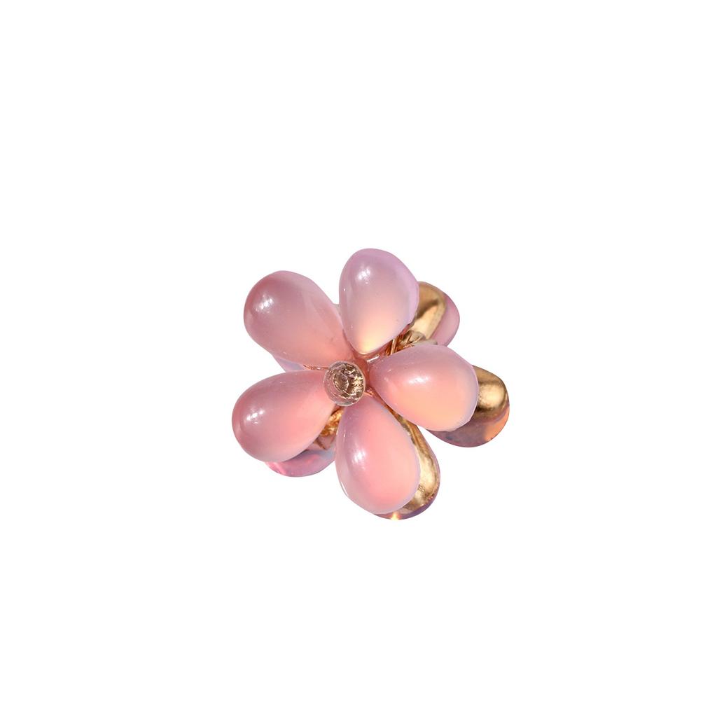 Маленькая заколка с цветком, заколка для волос, заколка для девочек, аксессуары для волос, головной убор, заколка с челкой