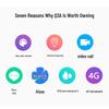 XTC Little Genius Q3A Детские умные часы с GPS и видеозвонком (Китайская версия)