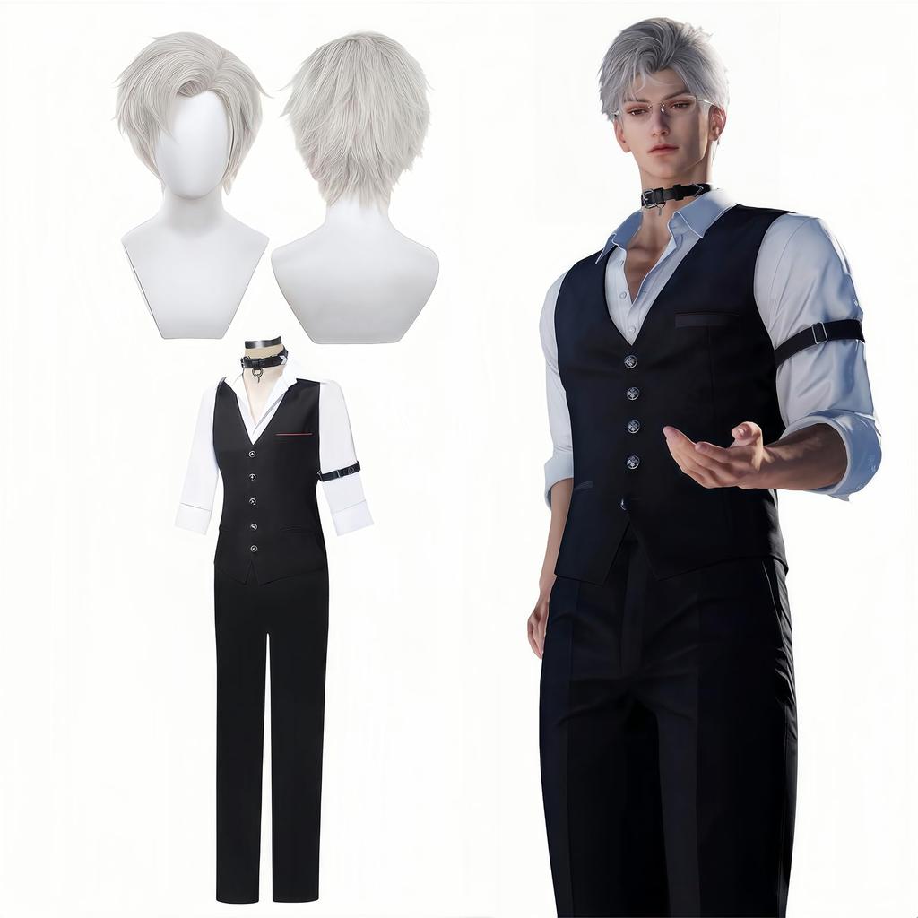 Koi To Miku Cosplay Koi Miku Cosplay Combat Uniform Popular Game Costume [NOKIJP] Costume, Shin, Protagonist, Costume, Set, (Hunting Game, XL)