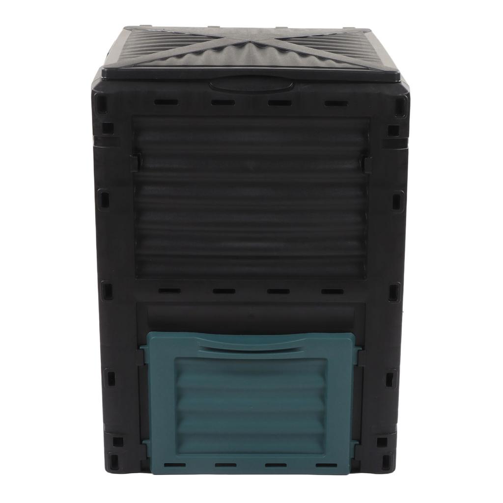 Контейнер для компоста Компостер емкостью 300 л с откидной верхней крышкой и вентиляционным отверстием для кухонного сада