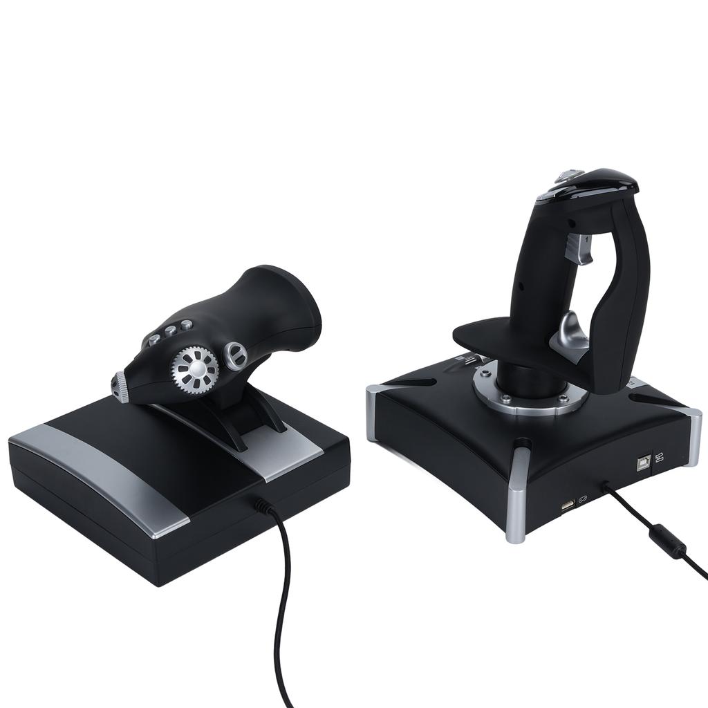 Джойстик для симуляции полета с функцией вибрации Управление симуляцией полета для серии XS Wins7 8