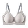 Quality version Contrast color Thread non-marking Medium thin comfortable underwear Women's small breasts gather jelly strips Soft support bra cover