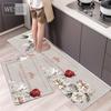 Набор ковриков для кухни в фермерском стиле 40X60CM 40X120CM, комплект из 2 предметов, коврик для ванной комнаты, нескользящий впитывающий моющийся коврик для дома
