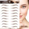 Brow Sticker 4D Hair Like Eyebrows Makeup Waterproof Eyebrow Tattoo Sticker Long Lasting Natural Fake Eyebrow Stickers Cosmetics