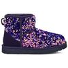 UGG КЛАССИЧЕСКИЕ МИНИ ПУ Термостойкие Устойчивые к истиранию Нескользящие Короткие Средней высоты Снежные ботинки Женские Черный Синий Фиолетовый 1112515-MDL