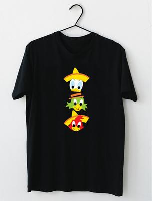 Классическая футболка унисекс The Three Caballeros