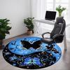 1pc Butterfly Yin Yang Chair Carpet for Office Non-Slip, Rug for Office, Room, Good Gift for Family or Friends, Yy251226141