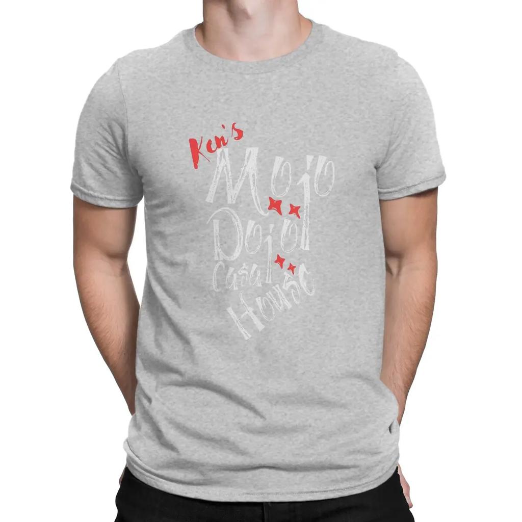 Ken's T-Shirt Men M-Mojo Dojo Casa Houses Vintage Pure Cotton Tee Shirt Crewneck Short Sleeve T Shirt Gift Idea Clothes