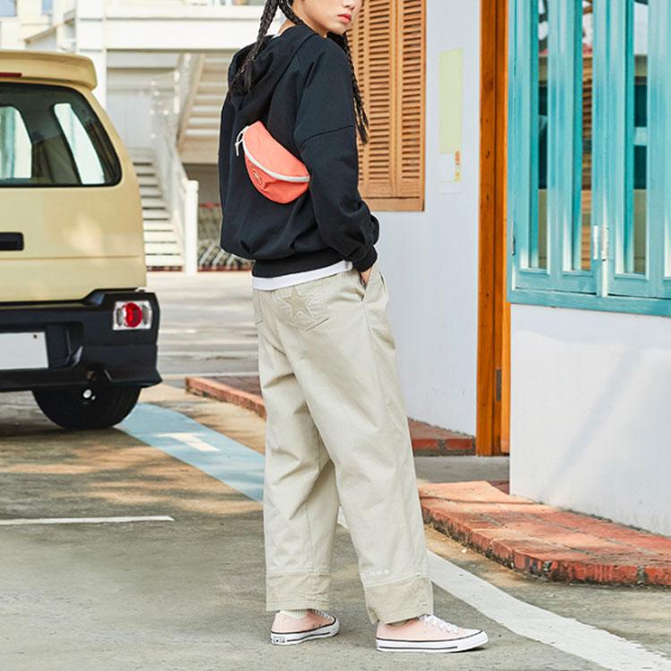 Women's Pants Converse Casual Pants Women's Khaki Beige