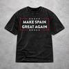 Fashion Women Men Make Spain Great Again Tee Shirt Washed Style T Shirts Clothes