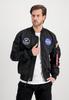 Зимняя куртка Alpha Industries MA-1 TT NASA Reversible (186101) black