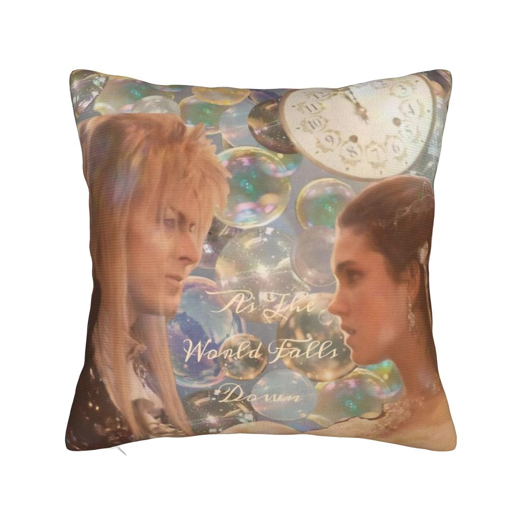Decorative Pillow Covers Labyrinth Movie Merch Home Throw Pillow Case Cover Zippered Multi Size