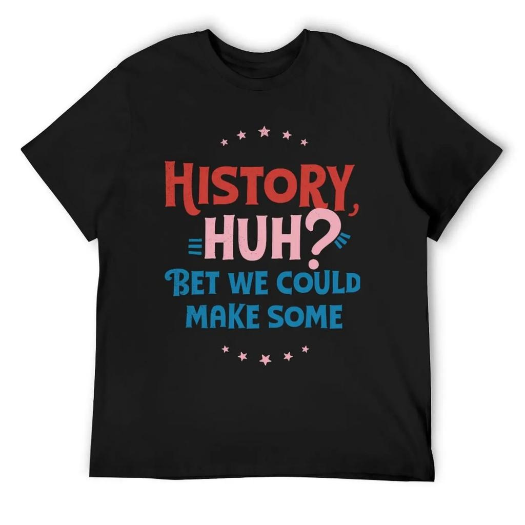 History Huh_ Red White and Royal Blue T-Shirt cheap stuff anime clothes anime figures mens fashion
