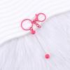 6Pcs Metal Beadable Keychain Bars Beading Key Chain Bar Blanks For Beads Pendant Jewelry Charms Lanyard Diy Crafts Gift
