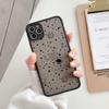 Starry Sky Matte Phone Case For IPhone 18 12 Pro Max 13 11 Pro Max 7 8 Plus XS Max XR 12 Mini X SE2020 Art Planet Transparent Cover
