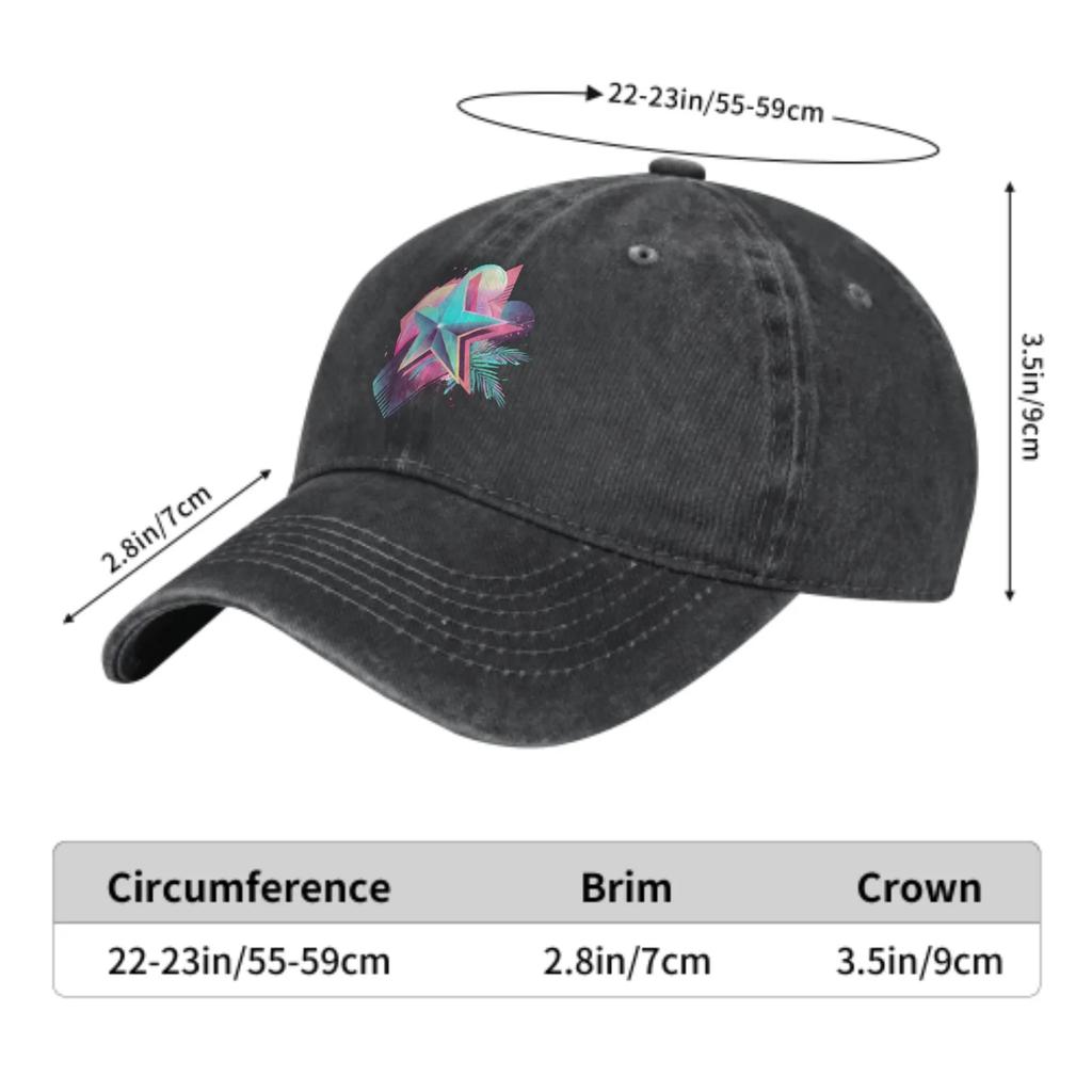 Electronic Music Stars Summer Classic Fashion Men Trucker Hat Cotton Breathable Women Cowboy Cap Outdoor Leisure Basketball Caps