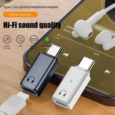 Адаптер для наушников USB-C - аудиоадаптер USB Type C Male - Female Переходник для наушников Гарнитура