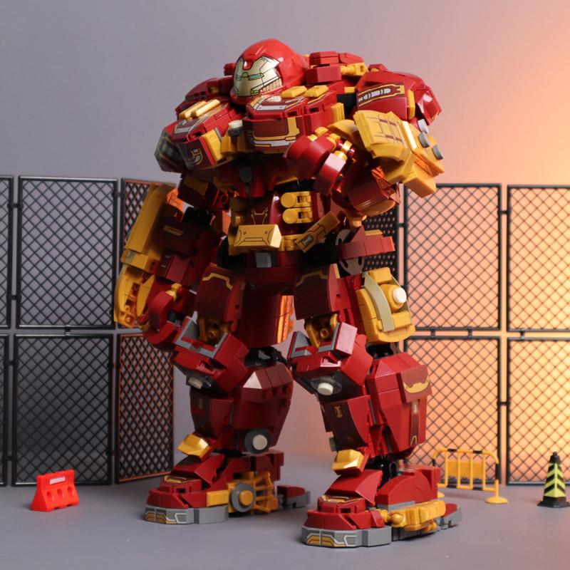 2000+ шт. Супергерои MOC Строительные блоки Железный Человек Кирпичики Фигурки Украшение Marvel DIY Игрушки Рождественские Подарки для Детей Мальчиков Взрослых