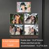 -Custom Modern Design Lightweight Acrylic Photo Frame Small Picture Display Fridge Magnet Photo Frame