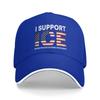 I support ICE Immigration and Customs Enforcement Sun Baseball Cap Summer Male Design Hip Hop Hats Retro Camping Baseball Caps