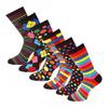 Soxy Men's Assorted Designs Cotton Socks (Pack of 6)
