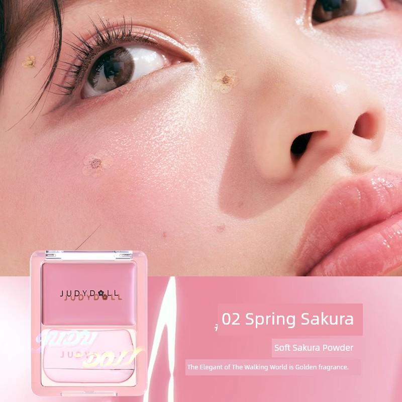 Judydoll JudydoLL Water Light Blusher Multi-Purpose Cream Highlight Expansion Color Makeup Palette Air Feeling Paste Blush