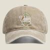 “Why I’m A Vegan” Slogan Fashion Washed Baseball Cap Hat Outdoor Activities