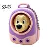 Desktop Stress Reliever Animal Backpack Clicker Fidget Toy, Dog Cat Penguin Parrot Tactile Toy Finger Clicker, Relief Handbag Decorative Accessory