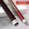 OKHEALING 3 Pieces 12.9mm Tip Break-Jump Cue Carbon Fiber Shaft Butt 147cm/58inch Weight 19Oz Billiard Sticks Pool Game