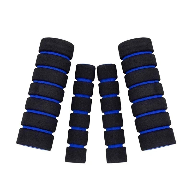 4 шт. Нескользящие перчатки из пеноматериала для руля велосипеда MTB, прочные, удобные, аксессуары для велоспорта