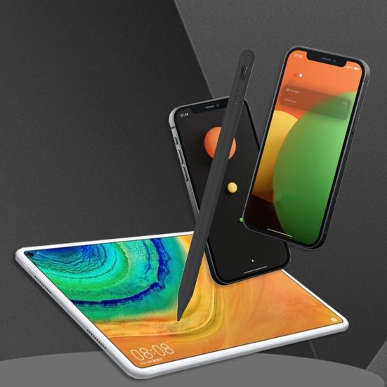 Стилус Power Sensitive Магнитный Тонкий Активный Тип-C Перезаряжаемый Универсальный Мобильный Телефон Экран Планшета Емкостный Карандаш для iPad для Android