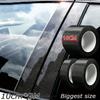 3D Anti Scratch Car Door Sill Protector Sticker Nano Carbon Fiber DIY Paste Protector Strip Auto Side Mirror Protection Tape Film
