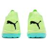 Puma Future Match Низкие Топы на Шнуровке TT (Резиновые шипы) Поле Ткань из натуральной травы Прочные Футбольные бутсы Мужские Футбольные бутсы Желто-зеленые 107184-03