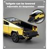 1/32 Gold Tesla Cybertruck Off Road Pickup Truck Alloy Metal Diecast Model Car Perfect Holiday Present Boy & Suitable For Collectibles