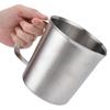 700ML Capacity Measuring Cup Heavy-Duty Stainless Steel Cup Coffee Cup  Baking And Cooking