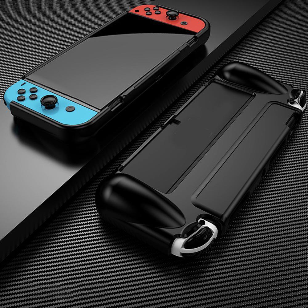 Мягкий игровой скин-чехол Защитная оболочка для Nintendo Switch OLED Чехол для защиты хоста Чехол для игровой консоли Защитный чехол