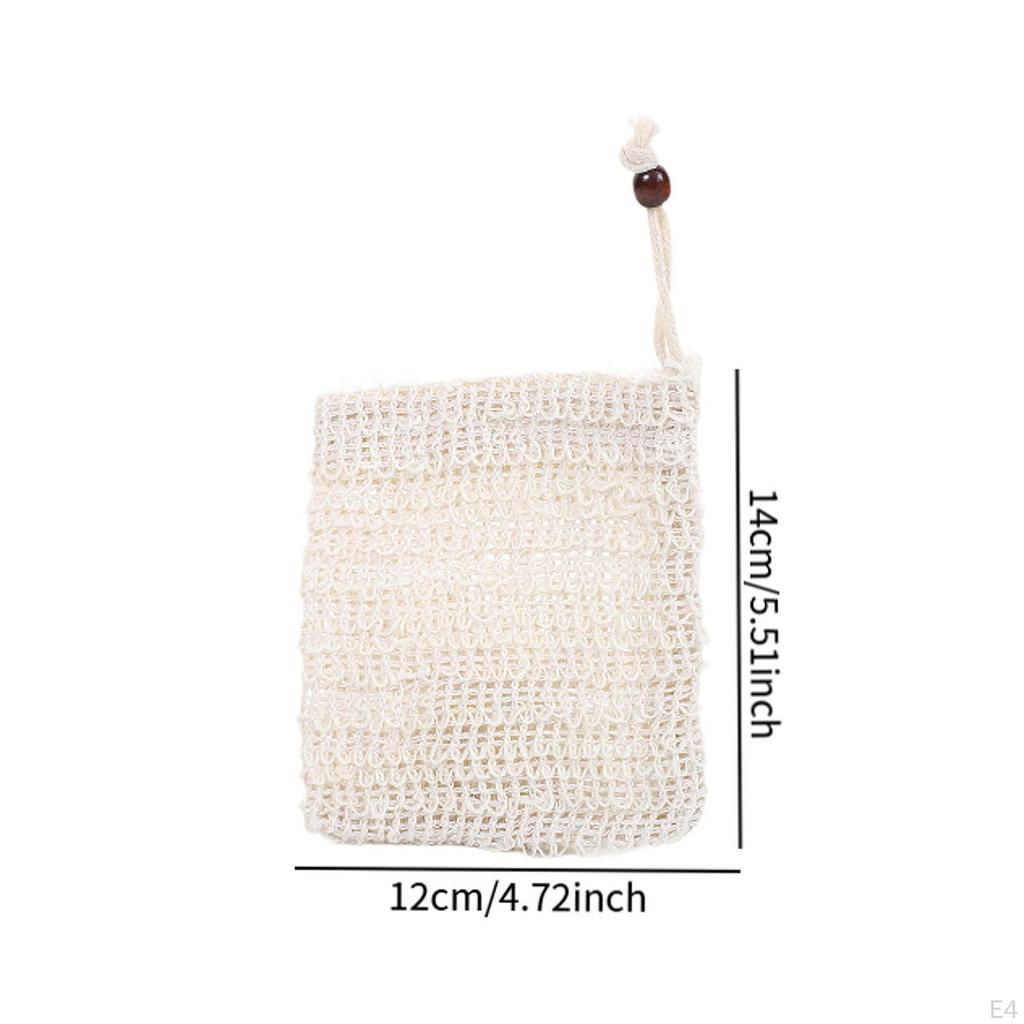6 шт. мыльница-мешок портативная сетка пенящаяся сетка для ванной и сушки