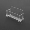 Acrylic Business Card Holder Desk Bracket Cards Organizer Office Gift Display Holders Tabletop Stand Home Card Holder Storage