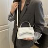 Модная нишевая дизайнерская сумка женская 2025 ранняя весна новая женская сумка однотонная повседневная сумка-тоут на одно плечо сумка-мессенджер тренд