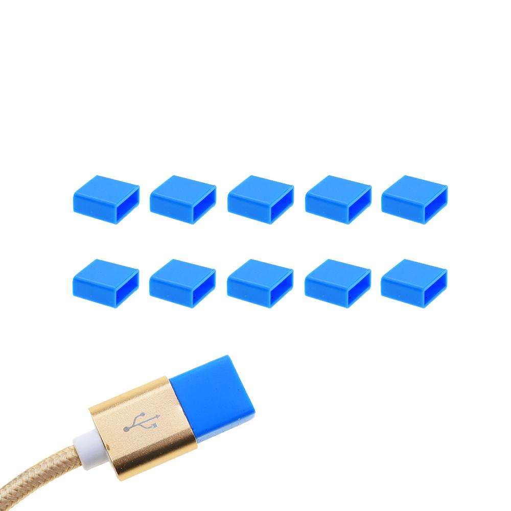 Силиконовый мир 10 шт. пылезащитный колпачок USB-папы Силиконовый противопылевой штекер-заглушка крышка защитная крышка Крышка Заглушка для кабеля потребительской передачи данных