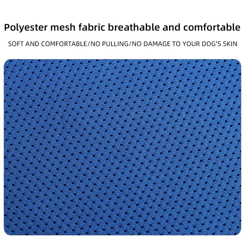 Регулируемый поводок для собак, щенков, мопсов, кошек, домашних животных, мягкий сетчатый поводок, светоотражающий жилет