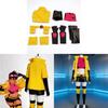 Костюм для косплея Jubilee из X-Men 97 из полиэстера для аниме и игровых мероприятий