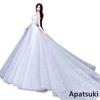 White High Fashion Wedding Dress for Barbie Doll Clothes Big Evening Dresses Gown Outfits 1/6 Doll Accessories