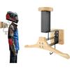 Hanger Helmet Rack Wall Mount Hat Bracket Universal Clothes Storage Holder  Bike Racing Coats