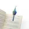 Аксессуар для книги 3D-печатный замок Скрепка Закладки для женщин, Милая форма Прочный Маркер страниц Скрепки для бумаги Отметка, Аксессуары для чтения Любители,