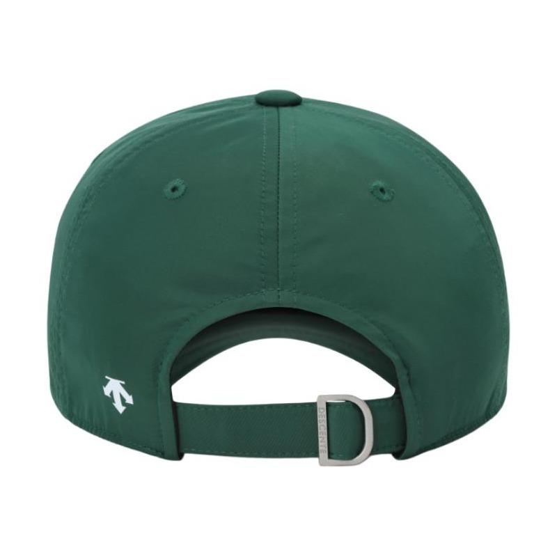 DESCENTE Polyester Sports Baseball Cap Unisex Couple Style Green 100 100 7 SR323UCP76-GR00